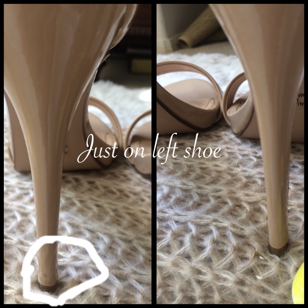 Nude elegant-fashion strap heels - Picture 6 of 8